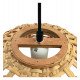 HERNING hanglamp led E27 van rotan voor interieur