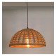 HERNING hanglamp led E27 van rotan voor interieur