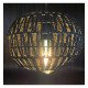 Hanging lamp van riet KALMAR voor ledlamp E27, interieurdecoratie