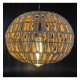 Hanglamp led E27 van riet KINNA voor interieurdecoratie