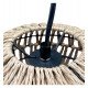 Hanglamp led E27 van riet KINNA voor interieurdecoratie
