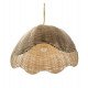 Hanglamp van rotan KOSTA voor ledlamp E27
