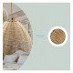 Hanglamp van rotan KOSTA voor ledlamp E27