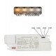 Downlight LED 18-24W empotrable Lucerna 38° UGR11 2700K+CCT