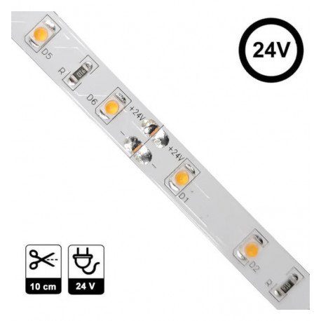 ledstrip 24V 60xLED/m SMD2025 10m 30° 10W/m CRI90