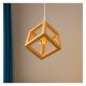 LED Pendant Lamp SKAGEN E27 in Beech Wood