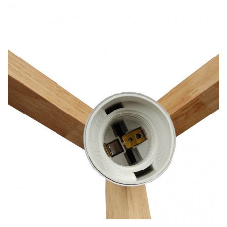 Hanglamp LED SKAGEN E27 van esdoornhout