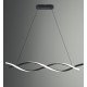 LED hanglamp 24W mat zwart CRI88 voor binnen