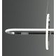 Hangende ledlamp 48W NYBRO zilverkleurig ontwerp CRI88