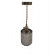 LED Pendant Lamp HABO E27 Silver Crystal Adjustable