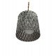 LED Pendant Lamp HABO E27 Silver Crystal Adjustable