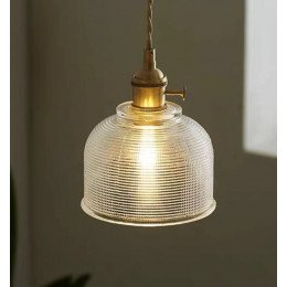 Hanglamp LED BOLBRO van transparant glas E27