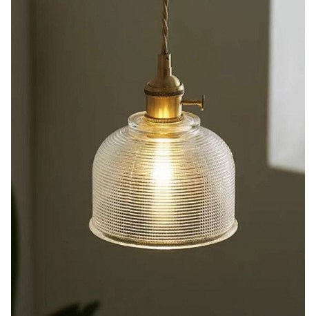 Hanglamp LED BOLBRO van transparant glas E27