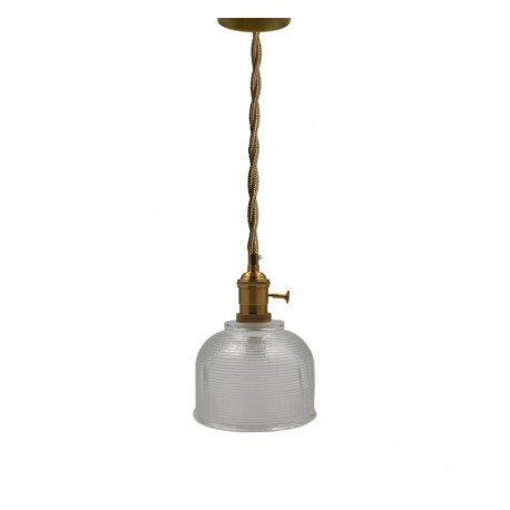 Hanglamp LED BOLBRO van transparant glas E27