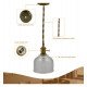 Hanglamp LED BOLBRO van transparant glas E27