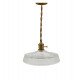 Hanglamp LED BJORN met transparant glas, E27