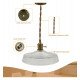 Hanglamp LED BJORN met transparant glas, E27