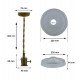 LED Pendant Lamp BJORN Transparent Glass E27