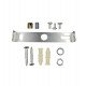 Hangende ledlamp STRANDA voor E27 van transparant glas