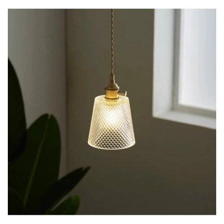 LED Pendant Lamp STRANDA E27 Clear Glass
