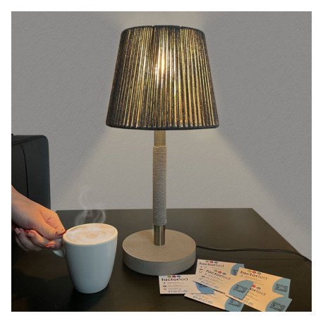 Lámpara de mesa LED KALIX E27 para decoración interior