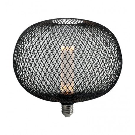 LED Bulb E27 4W Decorative Modern Metal Black 2200K/4000K