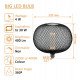 LED Bulb E27 4W Decorative Modern Metal Black 2200K/4000K