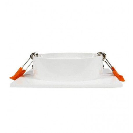 LED Square Recessed Downlight White Adjustable GU10 Indoor