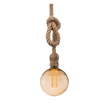 LED Bulb Amber Glass 4W E27 G125 Decorative