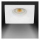 LED Square Fixed GU10 Recessed Downlight White