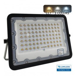 LED-schijnwerper 100W exterior NEW AVANT BLACK CCT 3000K/4000K/6000K
