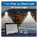 LED-schijnwerper 100W exterior NEW AVANT BLACK CCT 3000K/4000K/6000K
