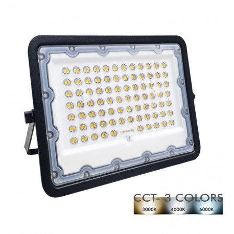 LED-schijnwerper 100W exterior NEW AVANT BLACK CCT 3000K/4000K/6000K