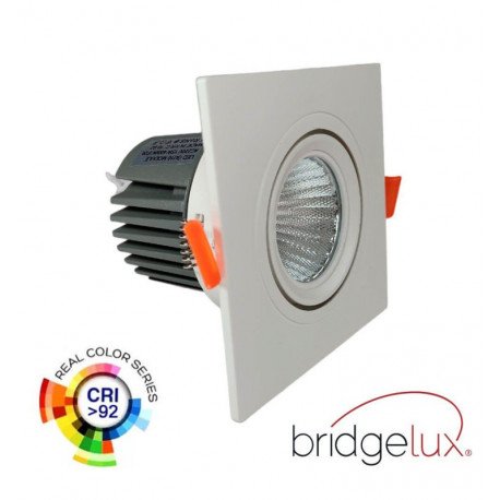 Inbouwdownlight led 15W dimbaar richtbaar wit CRI+92 UGR13
