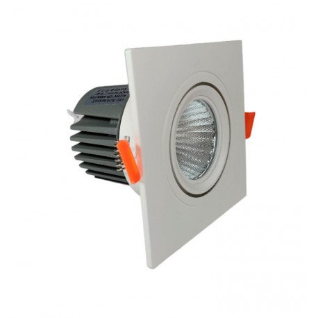 Inbouwdownlight led 15W dimbaar richtbaar wit CRI+92 UGR13