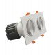 Downlight LED 30W draaibaar dubbel wit CRI+92 UGR13