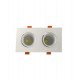 Downlight LED 30W draaibaar dubbel wit CRI+92 UGR13