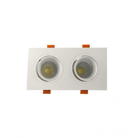 Downlight LED 30W direccionable doble blanco CRI+92 UGR13