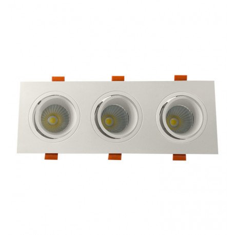 Downlight led 45W richtbaar triple wit CRI+92 UGR13
