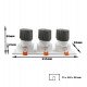 Downlight led 45W richtbaar triple wit CRI+92 UGR13