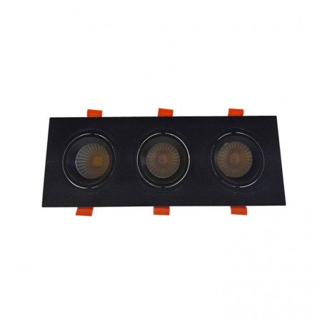 LED Downlight 45W Triple Dimmable Black CRI+92 UGR13