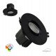 LED Downlight Circular 15W Directional Black CRI+92 UGR13