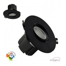 LED Downlight Circular 15W Directional Black CRI+92 UGR13
