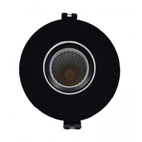 Downlight LED circular 15W direccional negro CRI+92 UGR13