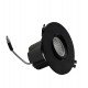 Downlight led cirkel 15W richtbaar zwart CRI+92 UGR13
