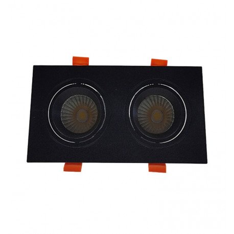 LED Downlight 30W Dual Adjustable Black CRI+92 UGR13