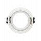 Inbouwspot vast GU10/MR16 mat wit