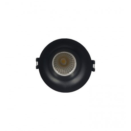 Downlight LED circulair 15W zwart CRI+92 UGR13 hoog rendement