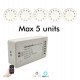 Controler voor zwembad ledlamp PAR56 TUYA tot 5 lampen