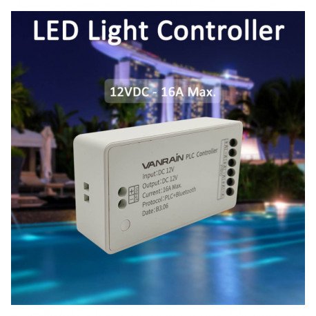 Controladora Bombilla Piscina PAR56 TUYA para 5 luces